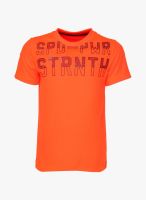 Reebok Wor Speed T Orange T-Shirt