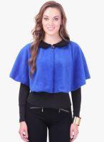 Sassafras Blue Solid Shrug