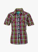 Slub Junior Multicoloured Casual Shirt