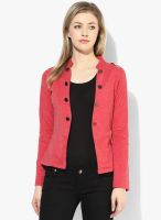 Style Quotient Red Solid Shrug