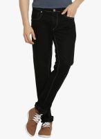 Thisrupt Black Low Rise Slim Fit Jeans