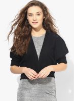 Tom Tailor Black Solid Sweater