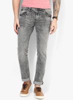 Tom Tailor Grey Washed Skinny Fit Jeans