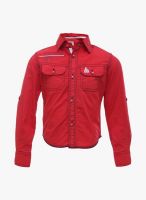 UFO Red Casual Shirt