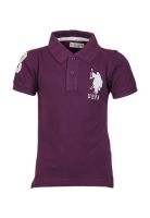 U.S. Polo Assn. Purple Polo T Shirt