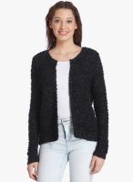 Vero Moda Black Printed Shrug