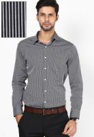 Wills Lifestyle Black Formal Shirt