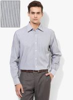 Wills Lifestyle Black Regular Fit Formal Shirt