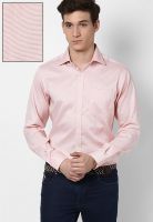 Wills Lifestyle Peach Formal Shirt