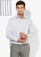 Wills Lifestyle White Slim Fit Formal Shirt