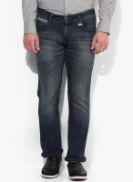 Wrangler Blue Regular Fit Jeans