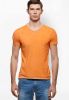 Sisley_Orange_Solid_V_Neck_T_Shirts.jpg