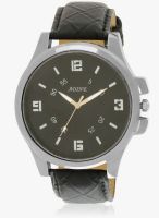 Adine Ad-6011 Black/Grey Analog Watch