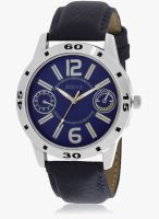 Adine Ad-6016 Blue/Blue Analog Watch
