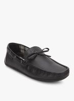 Carlton London Black Loafers