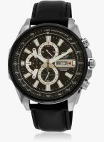 Casio Edifice Efr-549L-1Avudf (Ex256) Black/Black Analog Watch