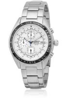 Casio Edifice Ef-503D-7Avdr-Ed141 Silver/White Chronograph Watch