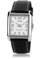 Casio Enticer Men's A592-Mtp-1336L-7Adf Black/White Analog Watch