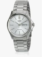 Casio Enticer Men's Mtp-1239D-7Adf (A205) Silver/Silver Analog Watch