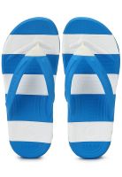 Crocs Beach Line Blue Striped Flip Flops