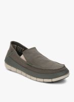 Crocs Stretch Sole Loafer M Olive Loafers