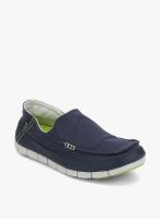 Crocs Stretch Sole Navy Blue Loafers