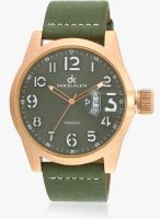 Daniel Klein DK10283-8 Green/Green Analog Watch