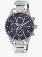 Daniel Klein DK10618-2 Silver/Blue Analog Watch