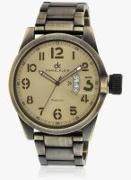 Daniel Klein Dk10284-2 Golden/Golden Analog Watch