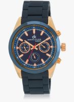 Daniel Klein Dk10432-2 Blue/Blue Analog Watch