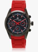 Daniel Klein Dk10432-4 Red/Grey Analog Watch