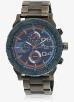 Daniel Klein Dk10439-3 Grey/Blue Analog Watch