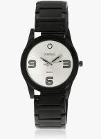 FOSTELO White Stainless Steel Analog Watch