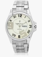 Fashion Track Ft-Anl-2502 Silver/White Analog Watch