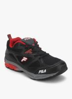 Fila Foot Strike Black Running Shoes