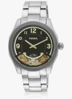 Fossil Me1149 Silver/Black Analog Watch