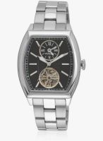 Fossil Me3049 Silver/Black Analog Watch