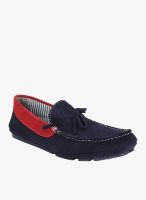 Get Glamr Navy Blue Loafers