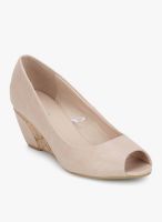 Ginger By Lifestyle Pink Peep Toes