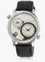 Giordano 60058 Dtl White - P10498 Black/White Analog Watch