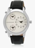 Giordano 60067 Ttm White Black/White Analog Watch