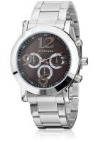 Giordano P9032 Silver/Black Analog Watch (Non-Functional Small Dials)