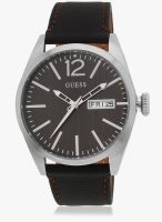 Guess Guess Mens Trend Brown/Black Analog Watch