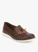 Knotty Derby Colin Tassle Brown Loafers