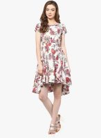 Magnetic Designs Multicoloured Printed Asymmetric Dress