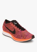 Nike Flyknit Racer Orange Running Shoes