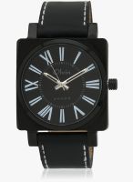 Olvin 15111-Bl03 Black/Black Analog Watch