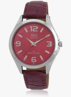 Q&Q C192j325y-M Purple/Purple Analog Watch