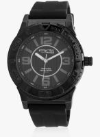 Q&Q Da34j505y-M Black/Black Analog Watch