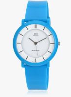 Q&Q Gw79j003y -S Blue/White Analog Watch